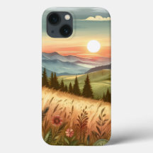 Montaña Forest Hills Country Nature iPhone Case