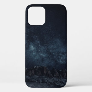 FUNDA PARA iPhone 12 MONTAÑA MARRÓN