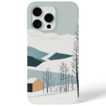 Montañas de Nieve Resumen de estuche de teléfono a