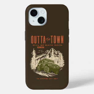 Funda Para iPhone 15 Montañas fuera de la ciudad