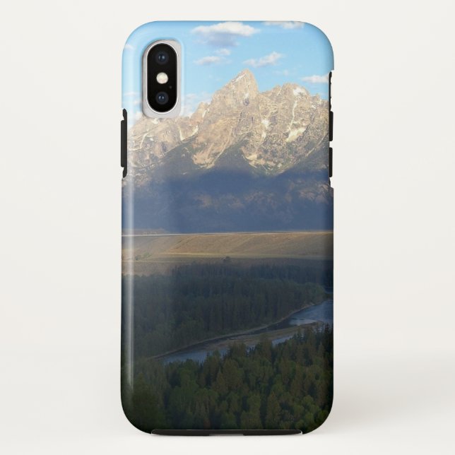 Funda De Case-Mate Para iPhone Montañas Jackson Hole (Parque Nacional del Gran Te (Reverso)