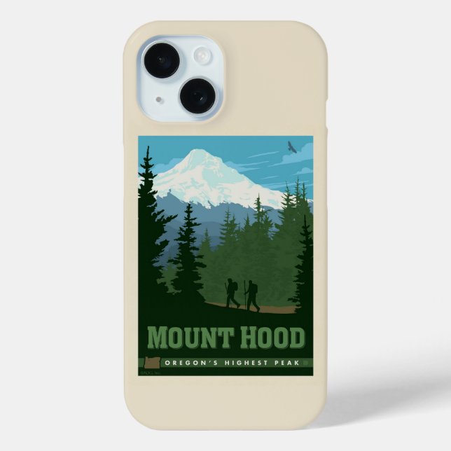 Funda De Case-Mate Para iPhone Monte Hood | Oregon (Reverso )