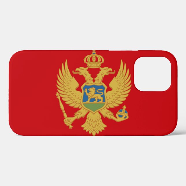 Funda De Case-Mate Para iPhone Montenegro (Reverso  (Horizontal))
