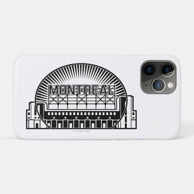 Funda De Case-Mate Para iPhone Monumento a Montreal (Reverso (horizontal))