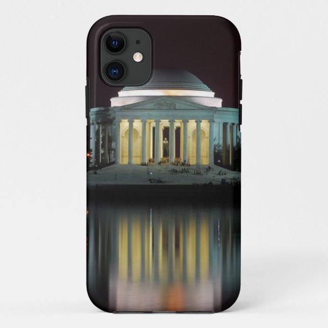 Funda De Case-Mate Para iPhone Monumento de Jefferson (Reverso)