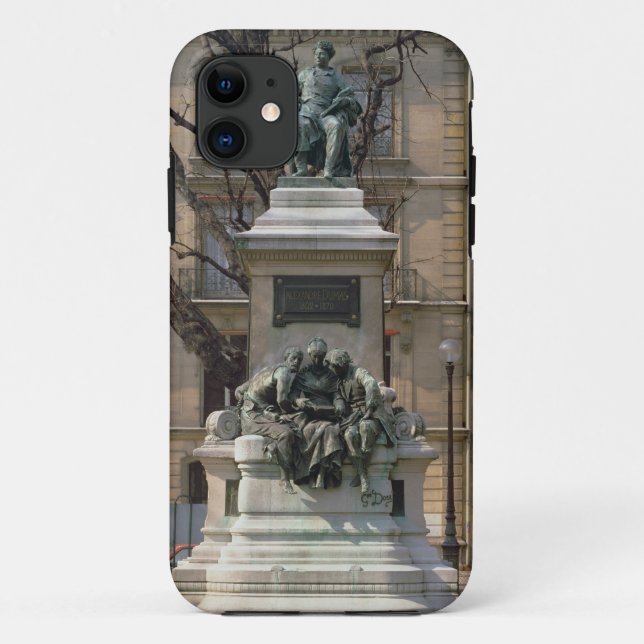 Funda De Case-Mate Para iPhone Monumento franceses del pere de Alexander Dumas a (Reverso)