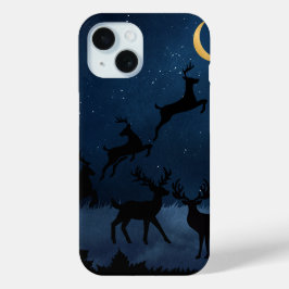 Funda Para iPhone 15 Moon deer