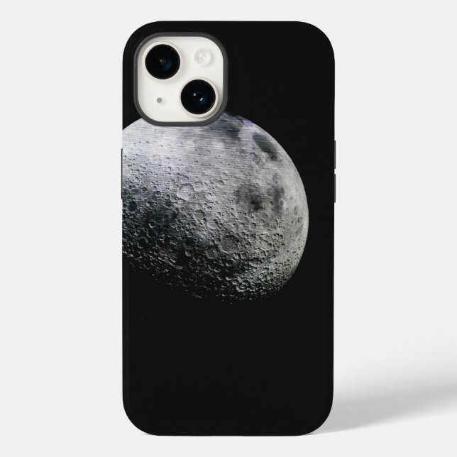Funda De Case-Mate Para iPhone Moon Print Cell Phone Case (Reverso )