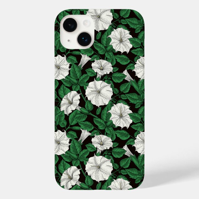 Funda De Case-Mate Para iPhone Moonflores 2 (Reverso )