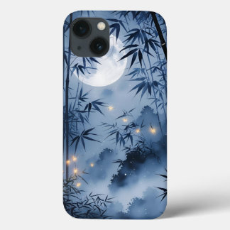 Funda Para iPhone 13 Moonlit Bamboo Reverie