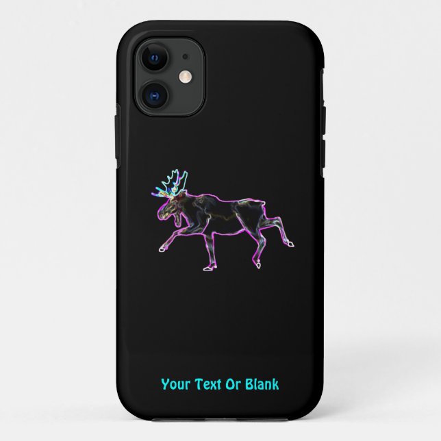 Funda De Case-Mate Para iPhone Moose eléctrico (Reverso)