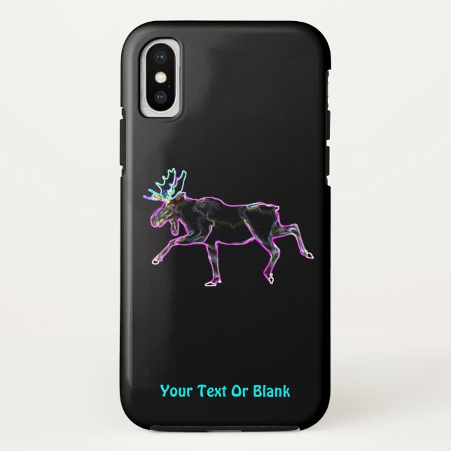 Funda De Case-Mate Para iPhone Moose eléctrico (Reverso)