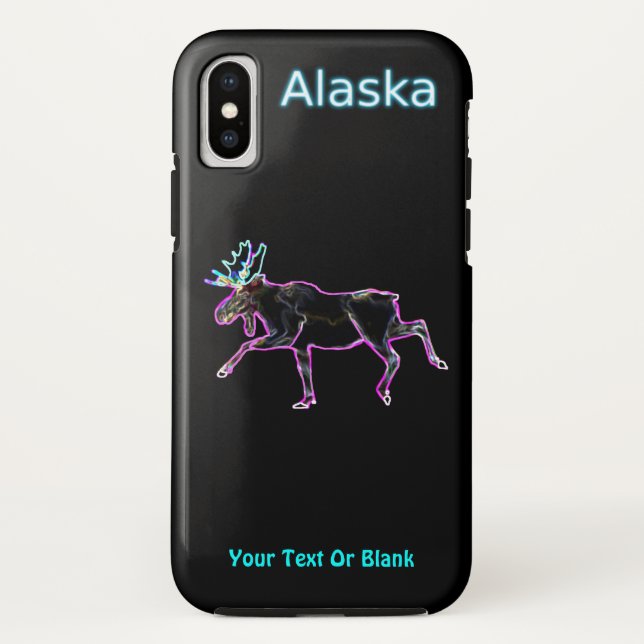 Funda De Case-Mate Para iPhone Moose Eléctrico - Alaska (Reverso)