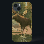 title_seo2 Moose Walking in Water<br><div class="desc">Do you live far away from nature? This beautiful and yet classical image gives an impression of peacefulness and the colors of the moose walking in water are accurate which makes this image very realistic. Get this nature styled art on your favorite products!</div>