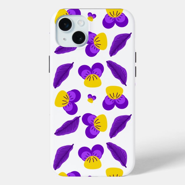 Funda De Case-Mate Para iPhone morado (Reverso )