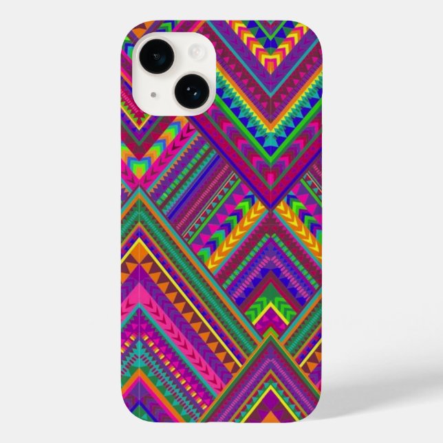 Funda De Case-Mate Para iPhone Morado agudo (Reverso )