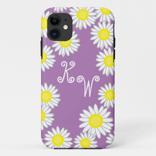 Funda De Case-Mate Para iPhone Morado Amarillo Gris Blanco Diablos (Reverso)