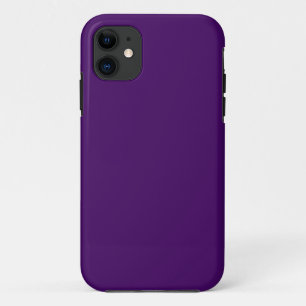 Funda Para iPhone 11 Morado violeta oscuro sólido