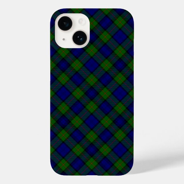 Funda De Case-Mate Para iPhone Morray tartan spp. (Reverso )