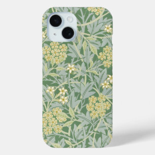 Funda Para iPhone 15 Morris Vine & Jasmine Garden Flor Clásica