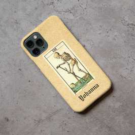 Funda Para iPhone 15 Pro Max Mortalidad de la Vintage Morte Tarot