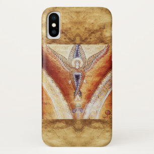 FUNDA PARA iPhone X MOSAIC ANGEL MONOGRAM