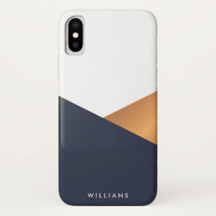 Funda Para iPhone X Mosaico abstracto geométrico