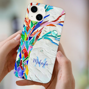 Funda Para iPhone 14 De Case-Mate Mosaico de monograma