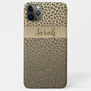 Funda Para iPhone 11 Pro Max Mosaico de oro moderno Impresión animal Incipio iP