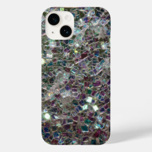 Funda Para iPhone 14 De Case-Mate Mosaico de plata colorido brillante