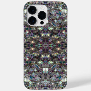 title_seo2 Mosaico espumoso de plata Mandala bling abstracto