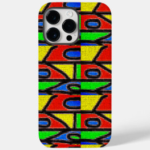 Funda Para iPhone 14 Pro Max De Case-Mate Mosaico hecho a mano, pintura Barcelona Tilles Fun