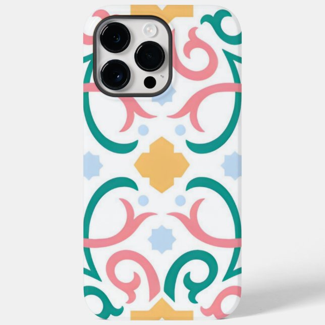 Funda De Case-Mate Para iPhone Mosaico/pastel/primavera (Reverso )