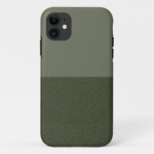 Funda Para iPhone 11 Moss Green Split Texture iPhone 11 Funda - Persona