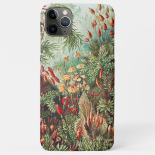 Funda Para iPhone 11 Pro Max Mosses, muscinae Laubmoose por Ernst Haeckel