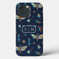 Moth Butterfly patrón Funda-Mate iPhone Estuche