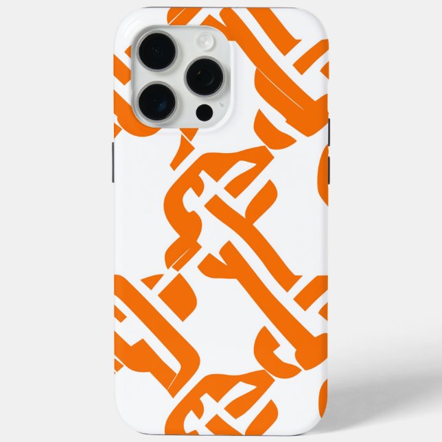 Funda De Case-Mate Para iPhone 🟡 Motif Celtique Marigold Jaune Élégant (Reverso )