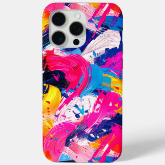 Funda Para iPhone 15 Pro Max motif coups de pinceaux