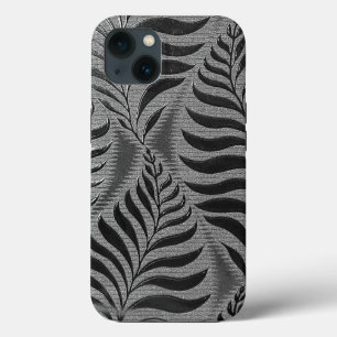 Funda Para iPhone 13 Motif de hoja de plata