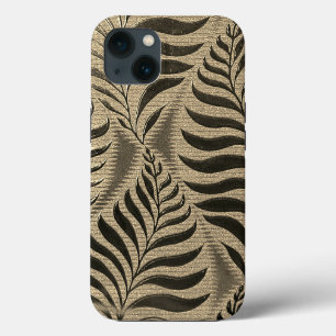 Funda Para iPhone 13 Motif Gold Leaf