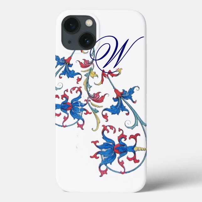 FUNDA DE Case-Mate PARA iPhone MOTIFS FLORENTINOS ANTIGUOS MONOGRAM (Reverso)