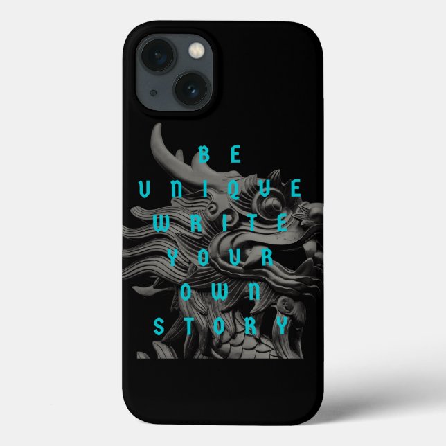 Funda De Case-Mate Para iPhone Motivación Cita texto moderno y positivo (Reverso)