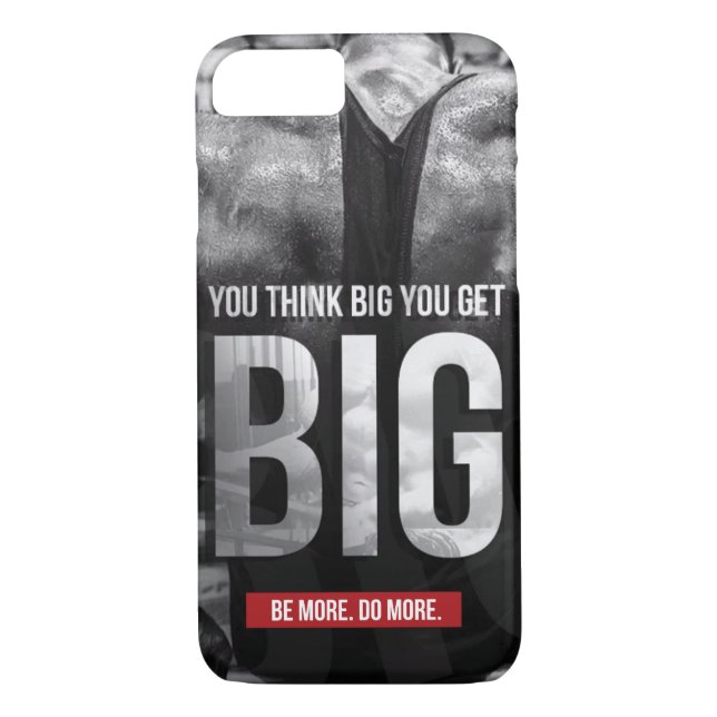 Funda De Case-Mate Para iPhone Motivación "Construcción de cuerpos" - Piensa en g (Reverso)