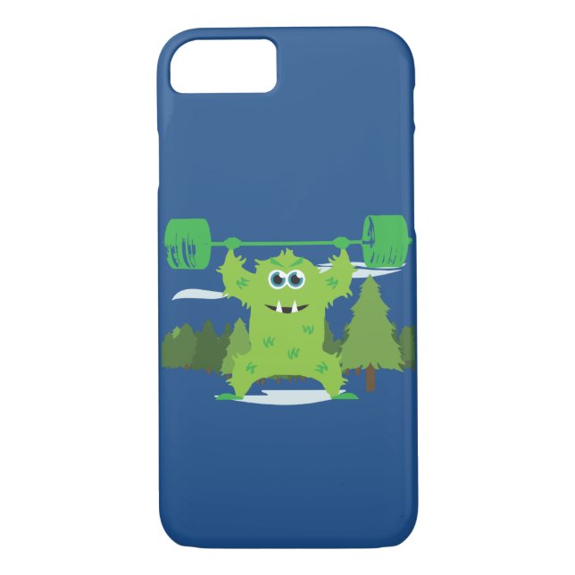 Funda De Case-Mate Para iPhone Motivación de gimnasio (Reverso)