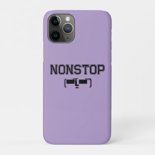Funda Para iPhone 11 Pro Motivación del Gimnasio NONSTOP Camiseta de Hoodie