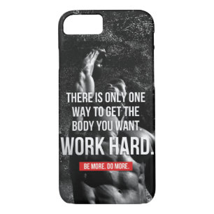 Funda Para iPhone 8/7 Motivación para la construcción de cuerpos
