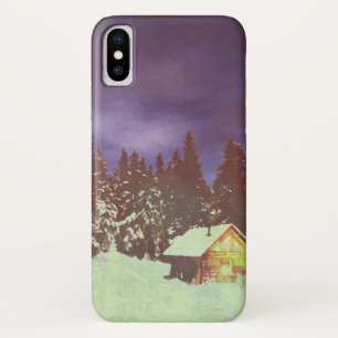 Funda Para iPhone X Motivo para la Navidad invierno mágico