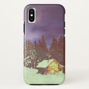 Funda Para iPhone X Motivo para la navidad invierno mágico