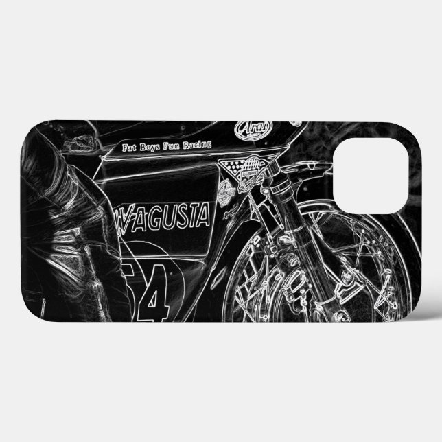 Funda De Case-Mate Para iPhone Motocicleta 1 iphcna (Reverso (Horizontal))