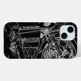 Funda Para iPhone 15 Motocicleta 1 iphcna